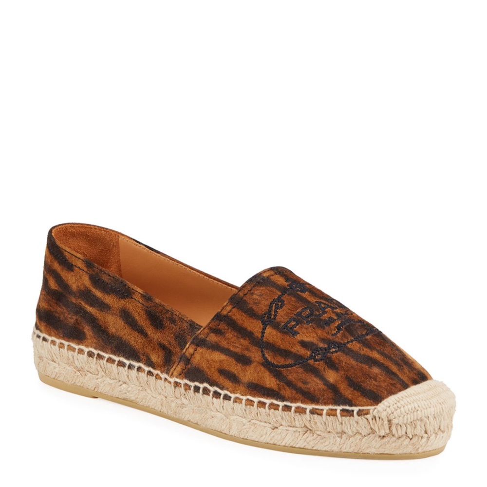 Leopard Prada Espadrilles - Never Worn!